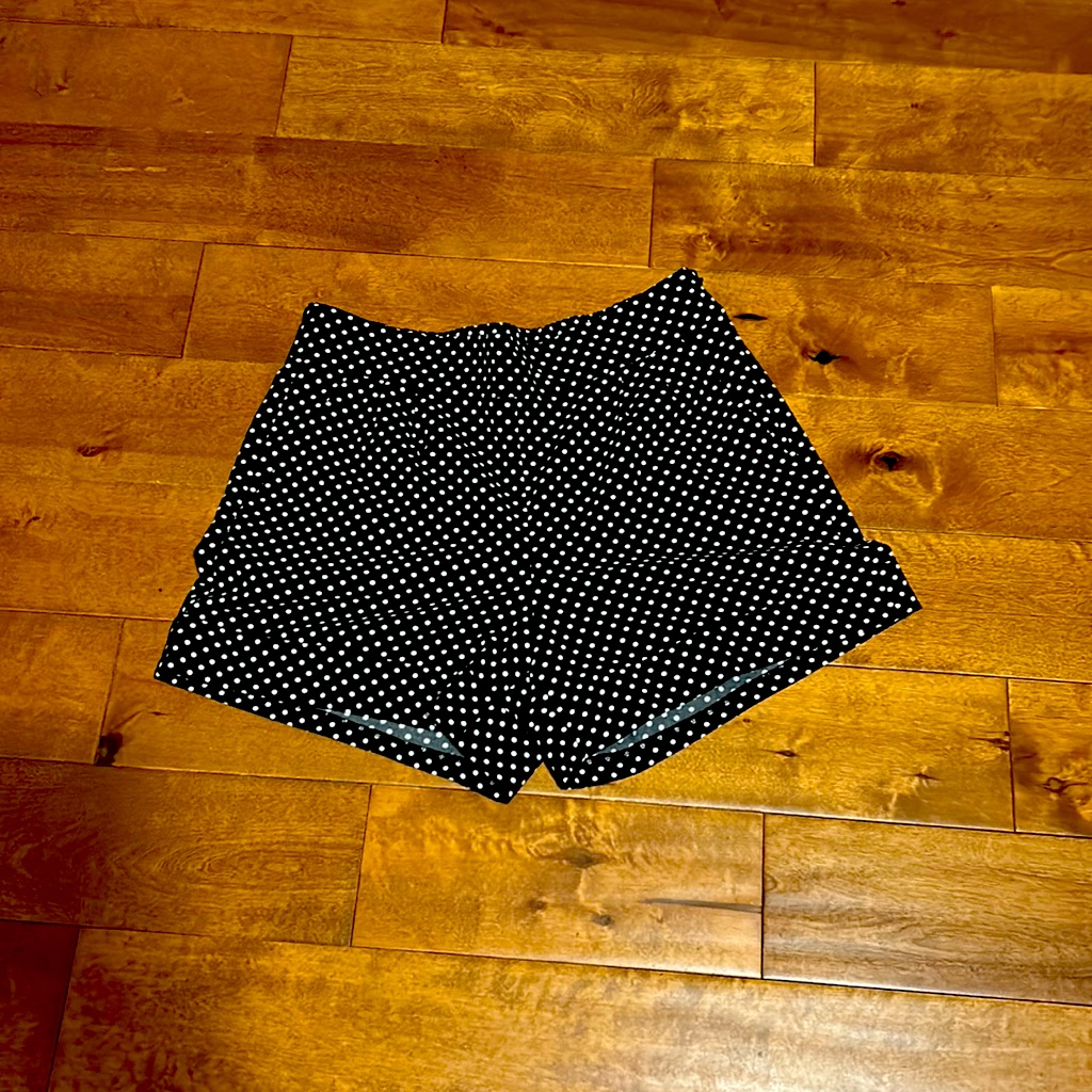 Black & White Polka Dot Shorts